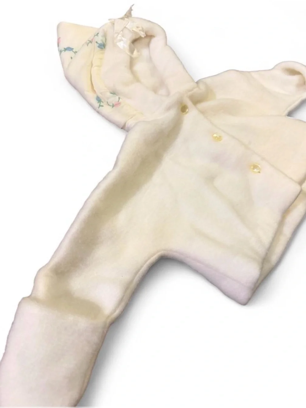 True Vintage 1970's Baby Clothes 4 pc Bundle Quiltex, Tiny Tots, Millicent